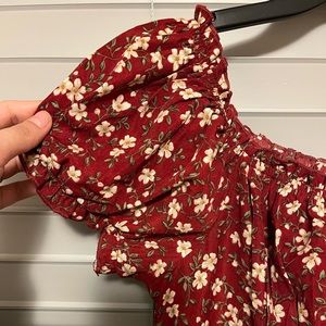 Shein red mini dress, size XL